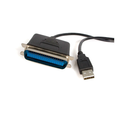 6 USB TO PARALLEL PORT ADAPTER CABLE USB TO DB25 PRINTER CONVERTER