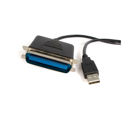 6 USB TO PARALLEL PORT ADAPTER CABLE USB TO DB25 PRINTER CONVERTER