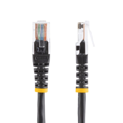 2FT BLACK CAT5E ETHERNET CABLE RJ45 PATCH CABLE GIGABIT LAN CORD