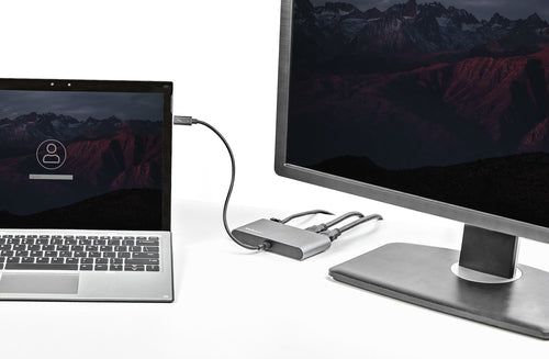 THUNDERBOLT 3 MINI DOCK DUAL HDMI 4K