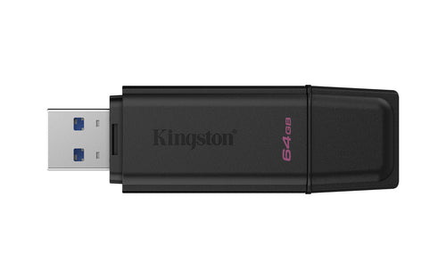 64GB PORTABLE USB 3.2 GEN 1 DATATRAVELER EXODIA BLACK (DTXG2/64GB)