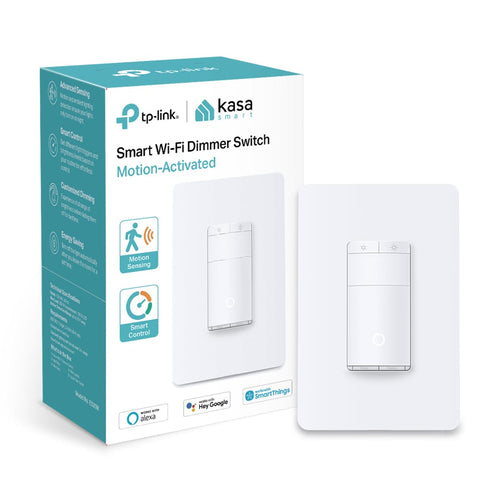 KASA SMART WI-FI DIMMER SWITCH MOTION-ACTIVATED
