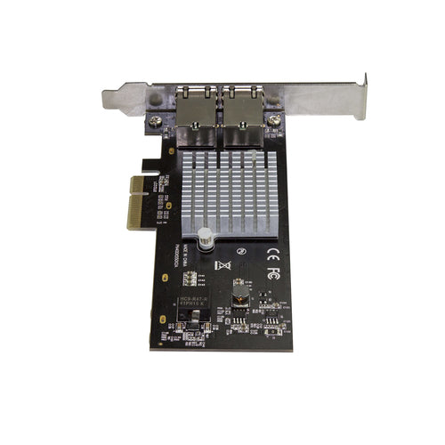 2 PORT 10GB PCIE NETWORK CARD LAN ETHERNET NIC ADAPTER INTEL CHIP (ST10GPEXNDPI)