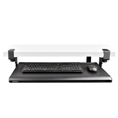 UNDER DESK KEYBOARD TRAY - THREE HEIGHT OPTIONS - UP TO 26 LB
