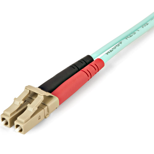 1M MULTIMODE FIBER OPTIC CABLE OM3 LC/LC 50/125 LSZH FIBER CABLE