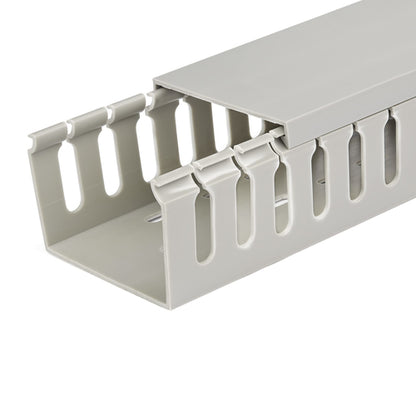 SLOTTED CABLE RACEWAY W/ COVER OPEN SLOT CABLE MANAGEMENT DUCT