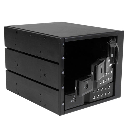 HARD DRIVE BAY MOBILE RACK 3.5 SATA SAS HDD TRAYLESS HOT SWAP
