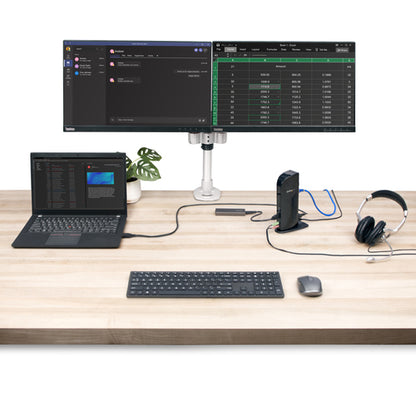 USB 3.0 DOCKING STATION UNIVERSAL DUAL MONITOR HDMI DVI