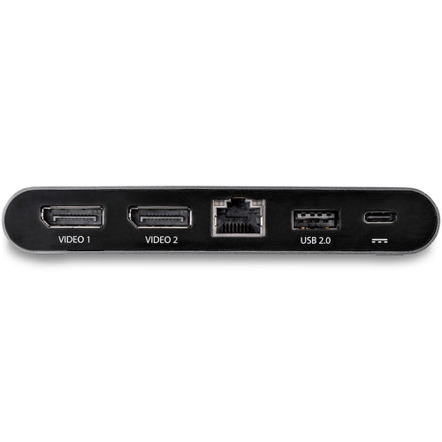 USB C MULTIPORT ADAPTER 100W PD DUAL DP USB HUB MINI TRAVEL DOCK