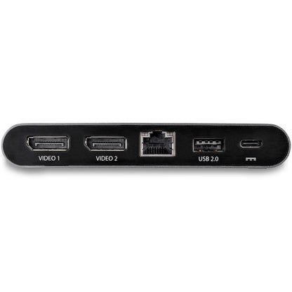 USB C MULTIPORT ADAPTER 100W PD DUAL DP USB HUB MINI TRAVEL DOCK