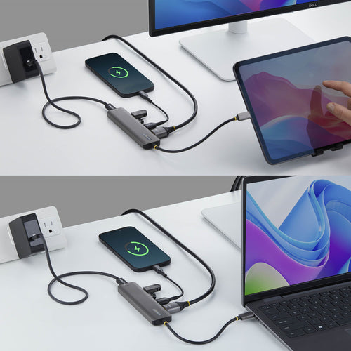 USB-C HDMI MULTIPORT HUB - 140W PD CHARGING 4K 60HZ 10GBPS