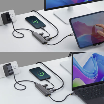 USB-C HDMI MULTIPORT HUB - 140W PD CHARGING 4K 60HZ 10GBPS