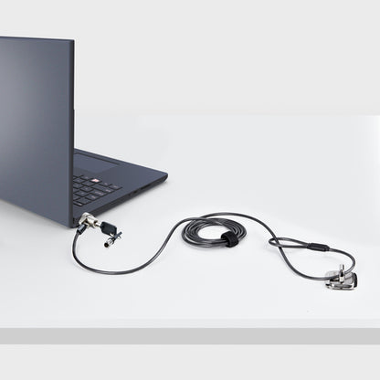 LAPTOP CABLE LOCK FOR DELL XPS COMPATIBLE WITH NOBLE WEDGE