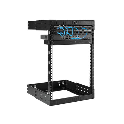 WALL MOUNT RACK FOR NETWORK SWITCH 15U OPEN FRAME SERVER RACK