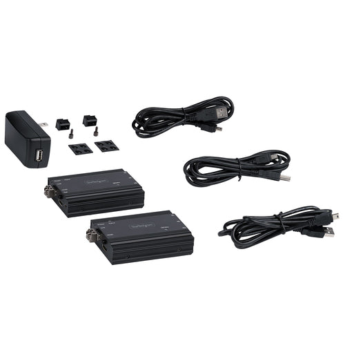 4K HDMI KVM EXTENDER OVER FIBER HDMI USB KVM CONSOLE EXTENDER