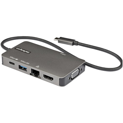 USB C MULTIPORT ADAPTER 100W PD 4K HDMI VGA HUB MINI TRAVEL DOCK
