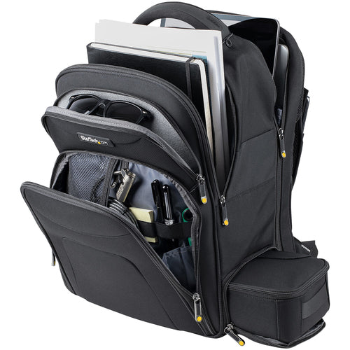 LAPTOP BACKPACK W/TABLET POCKET ERGONOMIC IT TECH COMMUTER BACKPACK
