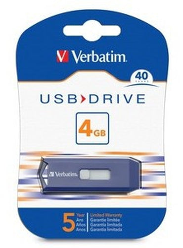 16GB FLASH DRIVE USB 2.0 RETRACTABLE BLUE 97275