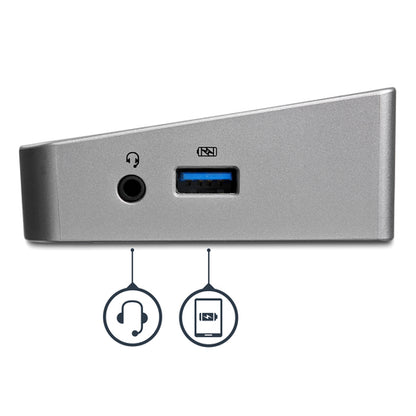 USB 3.0 DOCKING STATION UNIVERSAL TRIPLE MONITOR HDMI DP