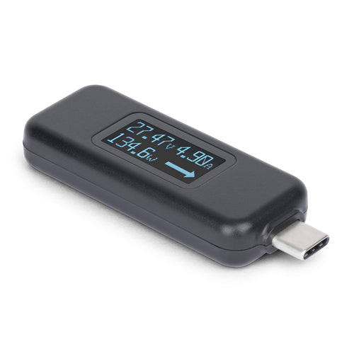 USB-C POWER TESTER DIGITAL 240W BI-DIRECTIONAL VOLTAGE/CURRENT
