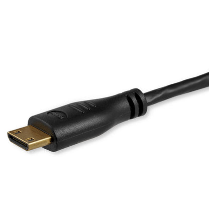 3FT MINI HDMI TO HDMI CABLE M/M HIGH SPEED SLIM HDMI ADAPTER/CORD