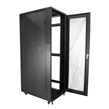 42U SERVER RACK CABINET 4 POST NETWORK EQUIPMENT RACK ENCLOSURE