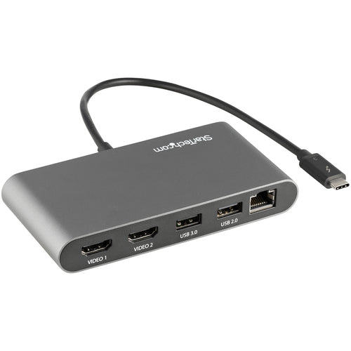THUNDERBOLT 3 MINI DOCK DUAL HDMI 4K