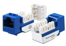 CAT5 JACK BLUE 25 PACK
