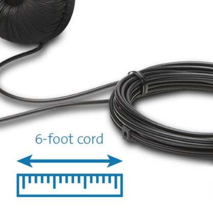 HI-FI HEADPHONES 6FT CABLE