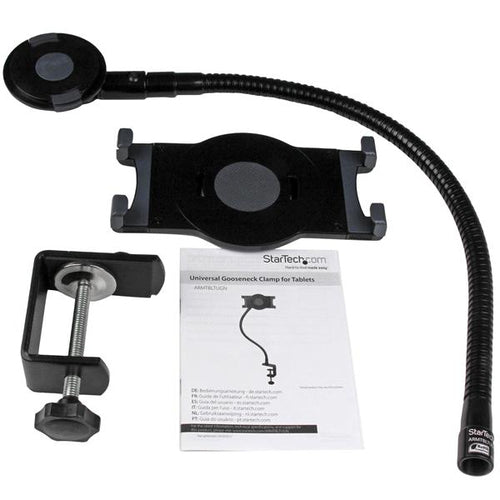 GOOSENECK TABLET HOLDER DESK CLAMP MOUNT BENDABLE TABLET ARM