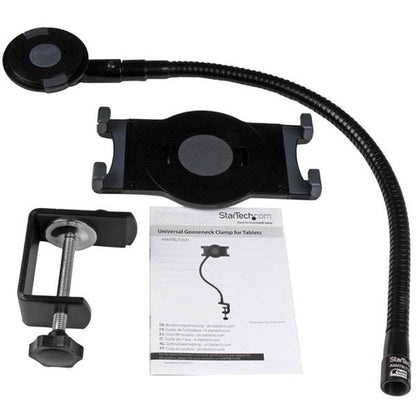 GOOSENECK TABLET HOLDER DESK CLAMP MOUNT BENDABLE TABLET ARM