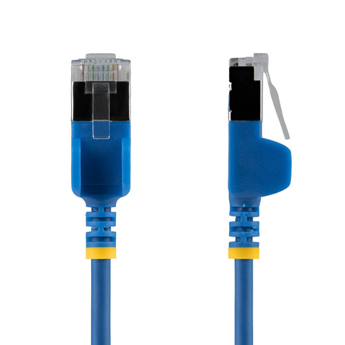 ULTRA SLIM CAT6A CABLE BLUE SLIM RJ45 FTP PATCH CABLE