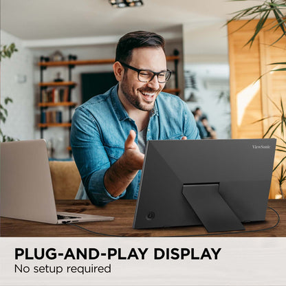 15.6IN PORTABLE 1080P IPS MONITOR WITH USB C AND MINI-HDMI
