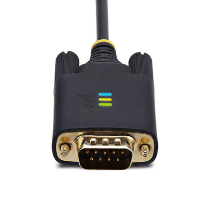 13FT 2-PORT USB SERIAL CABLE - USB TO DUAL DB9 RS232 ADAPTER