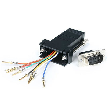 ADAPTER DB9M TO RJ45F