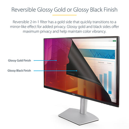 24IN MONITOR PRIVACY SCREEN - GOLD PRIVACY FILTER/SECURITY SHIELD