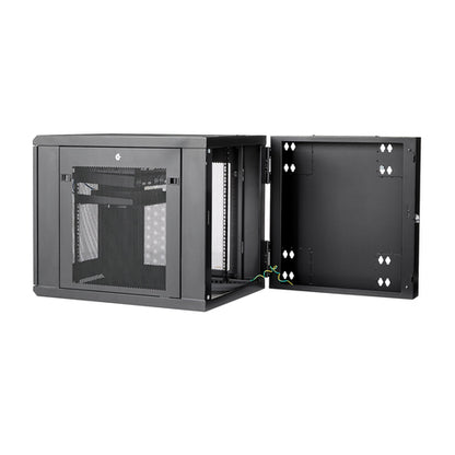 WALL MOUNT NETWORK CABINET 12U HINGED SERVER RACK ENCLOSURE