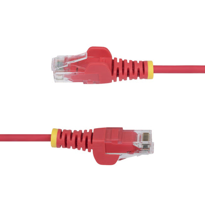 SLIM CAT6 CABLE RED LSZH SLIM SNAGLESS RJ45 UTP PATCH CABLE