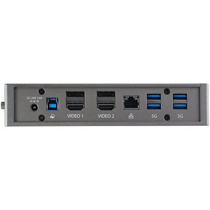 USB C USB A DOCK DUAL MONITOR HYBRID UNIVERSAL ETHERNET HDMI DP