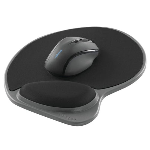 MEMORY FOAM MOUSE WRIST PILLOW BLACK