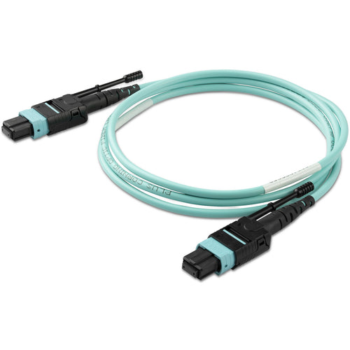 1M MTP FIBER OPTIC CABLE OM3 PLENUM MPO/MTP 40G FIBER CABLE