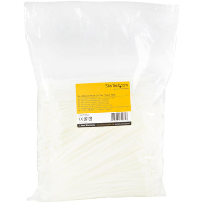 1000PK PLASTIC CABLE TIES NYLON SELF LOCKING WIRE ZIP TIES - 8 INCH
