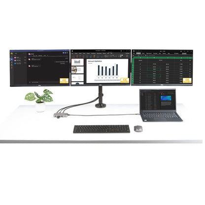 USB-C MULTIMONITOR ADAPTER HDMI DP TRIPLE/DOUBLE DISPLAY DOCK
