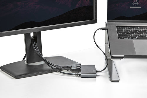 THUNDERBOLT 3 MINI DOCK DUAL 4K UNIVERSAL LAPTOP DOCKING STATION