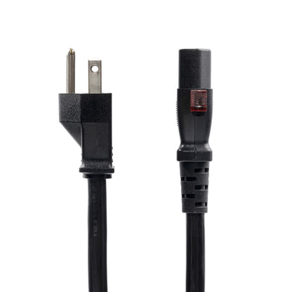 12FT HEAVY DUTY POWER CORD NEMA 5-15P TO LOCKING C13 15A 125V