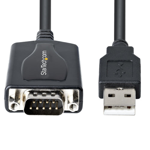 3FT USB TO SERIAL CABLE ADAPTER USB TO RS232 DB9 CONVERTER CABLE