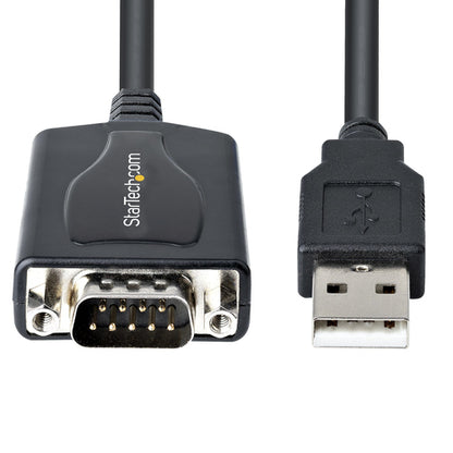 3FT USB TO SERIAL CABLE ADAPTER USB TO RS232 DB9 CONVERTER CABLE