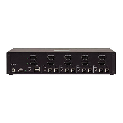 SECURE 4-PORT DUAL-MONITOR KVM NIAP 4.0 CAC US BUILT