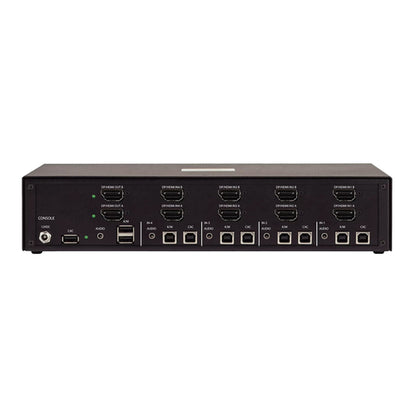 SECURE 4-PORT DUAL-MONITOR KVM NIAP 4.0 CAC US BUILT