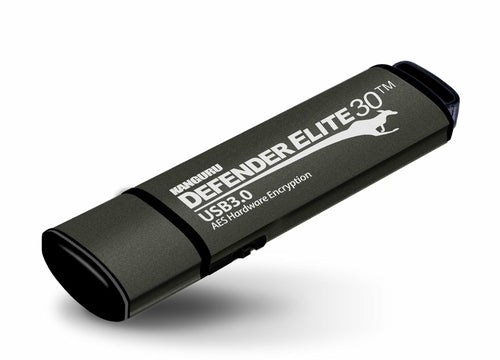 512GB KANGURU DEFENDER ELITE30 USB 3 AES HW ENCRYPTED FLASH DRIVE